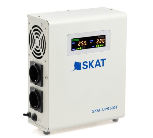 ИБП БАСТИОН SKAT-UPS 500T источник питания Line-Interactive 220В, 500ВА, работает от 1 внешней АКБ (4501) ИБП БАСТИОН SKAT-UPS 500T источник питания Line-Interactive 220В, 500ВА, работает от 1 внешней АКБ (4501)