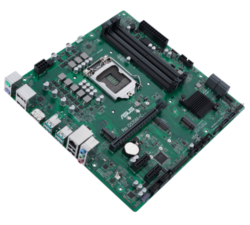 Материнская плата Asus PRO Q570M-C/CSM Soc-1200 Intel Q570 4xDDR4 mATX AC`97 8ch(7.1) GbLAN RAID+VGA+HDMI