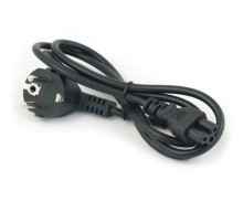 GCR Кабель питания для ноутбука 3.0m, Евровилка угловая - С5, черный, 3*0,5mm, GCR-54408 Greenconnect GCR-54408
