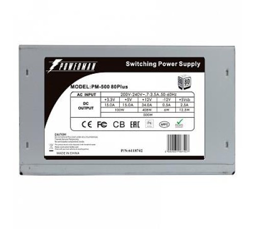 Блок питания ATX 500W PM-500ATX-F APFC IN-WIN Блок питания ATX 500W PM-500ATX-F APFC IN-WIN