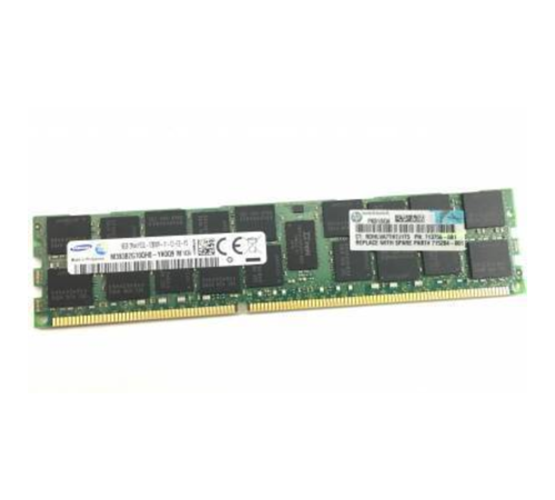 HP 16GB (1x16GB) Dual Rank x4 PC3L-12800R (DDR3-1600) Registered CAS-11 Low Voltage Memory Kit (713985-B21 / 715284-001 / 803666-B21 / 824467-B21)