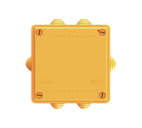 DKC FSB11510 Коробка пластиковая FS с кабельными вводами и клеммниками, IP56,100х100х50мм, 5р, 450V,20A,10мм.кв DKC FSB11510 Коробка пластиковая FS с кабельными вводами и клеммниками, IP56,100х100х50мм, 5р, 450V,20A,10мм.кв