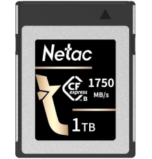 Флеш карта CFexpress 1TB Netac CF2000 <NT02CF2000-001T-S> PCIe Gen 3x2 Type B cards , up to 1750MB/1650MB/
