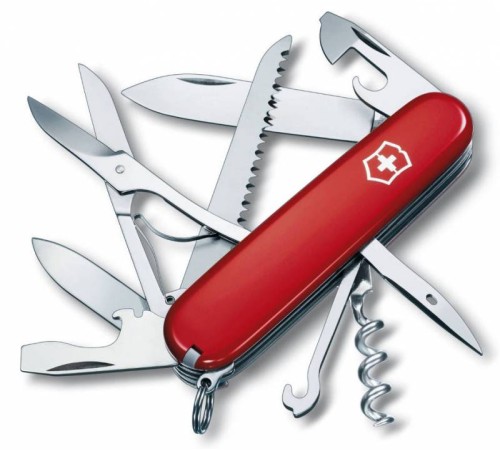 Нож перочинный Victorinox Huntsman (1.3713) 91мм 15функций красный карт.коробка Нож перочинный Victorinox Huntsman (1.3713) 91мм 15функций красный карт.коробка