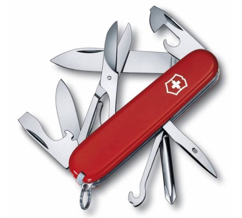Нож перочинный Victorinox Super Tinker (1.4703) 91мм 14функций красный карт.коробка Нож перочинный Victorinox Super Tinker (1.4703) 91мм 14функций красный карт.коробка
