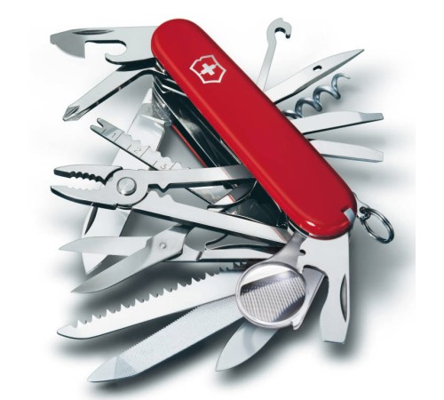 Нож перочинный Victorinox SwissChamp (1.6795) 91мм 33функций красный карт.коробка Нож перочинный Victorinox SwissChamp (1.6795) 91мм 33функций красный карт.коробка