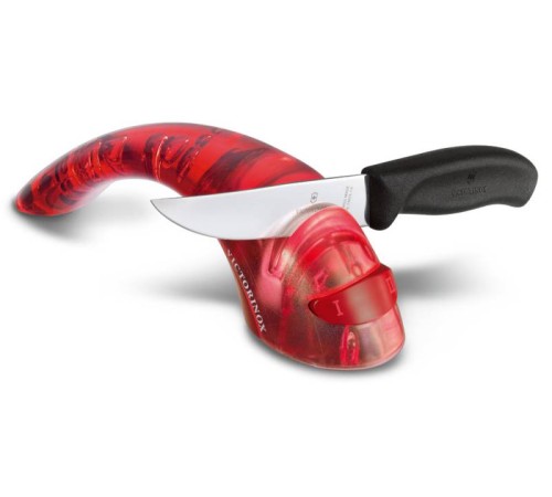 Точилка для кухон.ножей Victorinox Сeramic (7.8721) красный полупрозрачный карт.коробка Точилка для кухон.ножей Victorinox Сeramic (7.8721) красный полупрозрачный карт.коробка