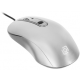 Мышь Оклик 155M серебристый оптическая (1600dpi) USB (4but)