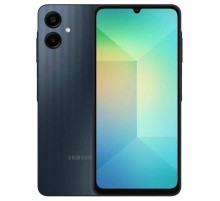 Смартфон Samsung SM-A065F Galaxy A06 64Gb 4Gb черный моноблок 3G 4G 6.7" 720x1600 Android 14 50Mpix 802.11 a/b/g/n/ac GPS GSM900/1800 GSM1900 TouchSc