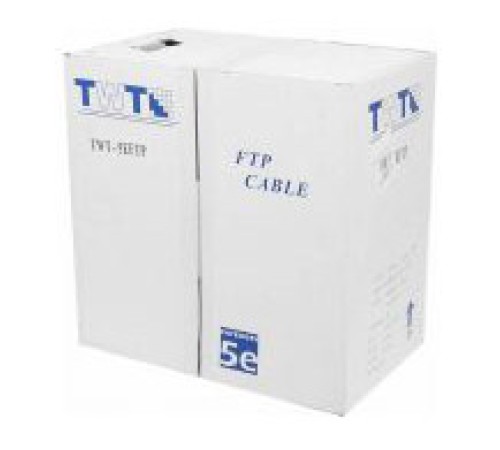 Кабель информационный Lanmaster TWT-5EFTP2-GY кат.5е F/UTP общий экран 2X2 PVC внутренний 305м серый Кабель информационный Lanmaster TWT-5EFTP2-GY кат.5е F/UTP общий экран 2X2 PVC внутренний 305м серый