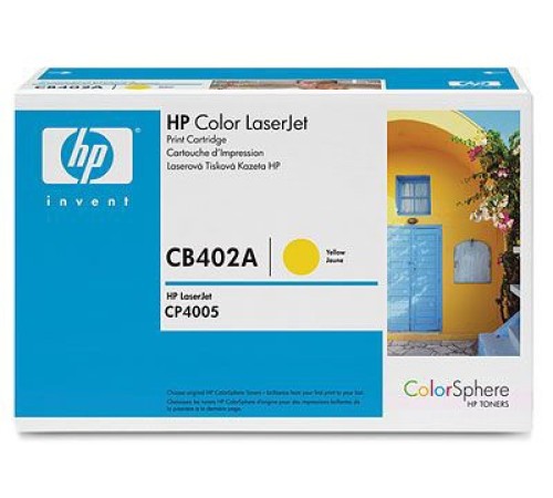 Картридж лазерный HP 642A CB402A желтый (7500стр.) для HP CLJ CP4005 Картридж лазерный HP 642A CB402A желтый (7500стр.) для HP CLJ CP4005