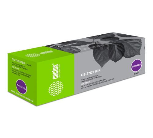 Картридж лазерный Cactus CS-TN241BK TN-241Bk черный (2500стр.) для Brother HL-3170CDW