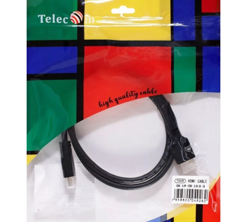 Кабель HDMI 19M/M,ver. 2.1, 8K@60 Hz 1m Telecom <TCG255-1M> VCOM Кабель Telecom HDMI (m)/HDMI (m) - 1 м (TCG255-1M) Кабель HDMI 19M/M,ver. 2.1, 8K@60 Hz 1m Telecom <TCG255-1M> VCOM Кабель Telecom HDMI (m)/HDMI (m) - 1 м (TCG255-1M)