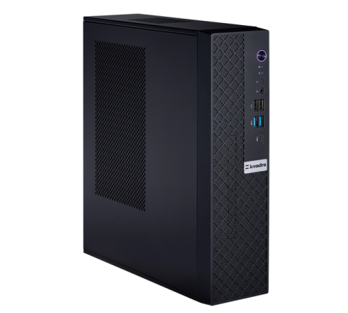 Компьютер KVADRA TAU SFF черный Core i3-12100, 16GB DDR4 3200 (1x16GB), SSD 512Gb, Intel Internal Graphics,WiFi/BT, noDVD, wired keyboard & mouse, noOS, 1Y Wty, МПТ Компьютер KVADRA TAU SFF черный Core i3-12100, 16GB DDR4 3200 (1x16GB), SSD 512Gb, Intel Internal Graphics,WiFi/BT, noDVD, wired keyboard & mouse, noOS, 1Y Wty, МПТ