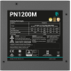 Блок питания Deepcool GamerStorm PN1200M черный (ATX 3.1, 1200W, Full Cable Management, PWM 120mm fan, Active PFC, 80+ GOLD, Gen5 PCIe) RET