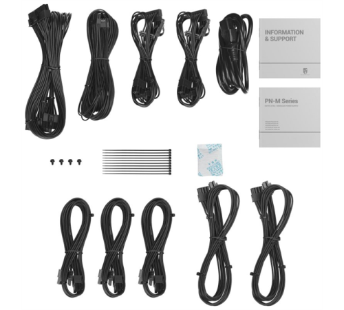 Deepcool GAMERSTORM PN1000M (ATX 3.1, 1000W, Full Cable Management, PWM 120mm fan, Active PFC, 80+ GOLD, Gen5 PCIe) RET