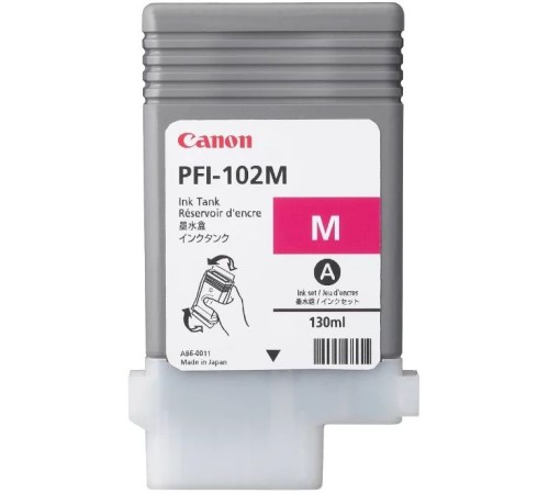 Картридж струйный Canon PFI-102M 0897B001 пурпурный для Canon iP F510/605/610