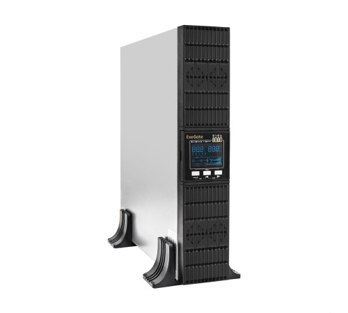 Exegate EX297668RUS ИБП On-line ExeGate PowerExpert ULS-3000.LCD.AVR.6C13.USB.RS232.SNMP.BC.2U <3000VA/3000W, On-Line, PF=1, LCD, 6*C13, RS232, USB, SNMP-slot, встроенные батареи 12V 7.2Ah - 6шт, бата
