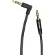 Кабель Vention аудио Jack 3,5 mm M/Jack 3,5 mm M угол 90 - 1,5м Черный Кабель Vention mini jack 3.5 mm(m)/mini jack 3.5 mm(m) - 1.5 м (BAKBG-T)