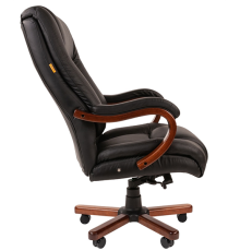 Chairman 503 Россия нат.кожа/экокожа черная (мультиблок)