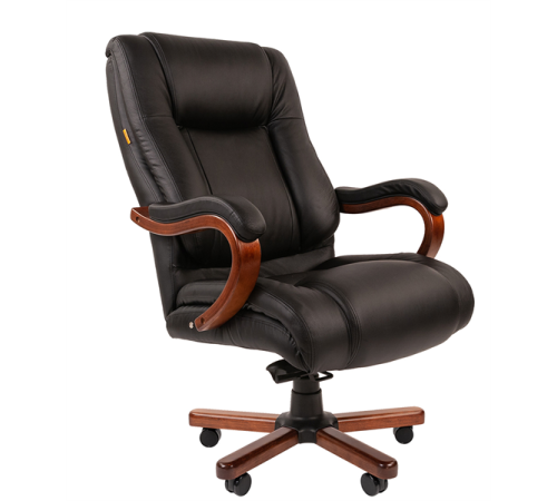 Chairman 503 Россия нат.кожа/экокожа черная (мультиблок)