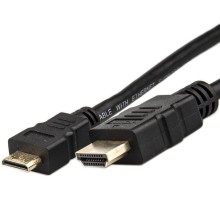 Кабель HDMI-19M --- MiniHDMI-19M ver 2.0+3D/Ethernet,1m Telecom <TCG205-1M> VCOM Telecom HDMI (m) - mini-HDMI (m) 1м (TCG205-1M)