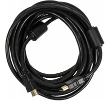 Кабель соединительный аудио-видео Ningbo HDMI-5M-MG HDMI (m)/HDMI (m) 5м. феррит.кольца Позолоченные контакты черный (HDMI-5M-MG(VER1.4)BL)