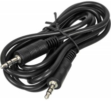 Кабель аудио Ningbo JAAC002-1.5 Jack 3.5 (m)/Jack 3.5 (m) 1.5м. черный