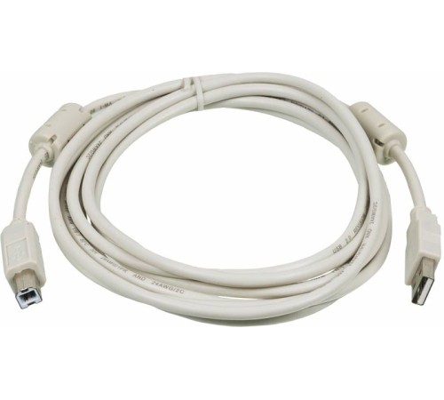 Кабель Ningbo USB2.0-AM/BM-3M-MG USB A(m) USB B(m) 3м феррит.кольца серый Кабель Ningbo USB2.0-AM/BM-3M-MG USB A(m) USB B(m) 3м феррит.кольца серый