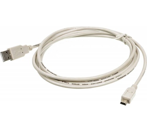 Кабель Ningbo USB2.0-M5P USB A(m) mini USB B (m) 1.8м серый Кабель Ningbo USB2.0-M5P USB A(m) mini USB B (m) 1.8м серый
