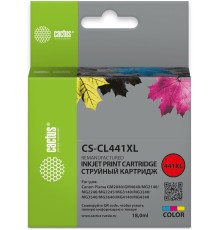 Картридж струйный Cactus CS-CL441 CL-441 многоцветный (16мл) для Canon PIXMA MG2140/ MG3140