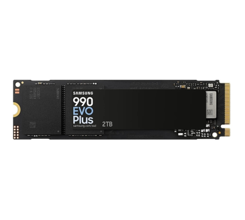 Твердотельный диск 2TB Samsung 990 EVO Plus, M.2, PCI-E 5.0 x2, V-NAND TLC [R/W - 7250/6300 MB/s]