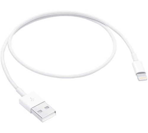 Кабель Apple ME291ZM/A Lightning (m) USB 2.0 (m) 0.5м белый Кабель Apple ME291ZM/A Lightning (m) USB 2.0 (m) 0.5м белый