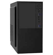 Exegate EX298006RUS Корпус Minitower BAA-308U2-AAA400 (mATX, БП AAA400 с вент. 8см, 1*USB+2*USB3.0, HD Audio, черный)