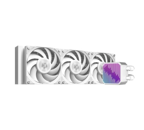 Система водяного охлаждения ID-Cooling DX360 Max Soc-AM5/AM4/1200/1700/1851 белый 4-pin 32.5dB Al+Cu 350W Ret (DX360 MAX WHITE)