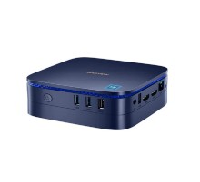 Мини ПК Blackview MP60 (Intel N5095) 16+512GB, WIFI a/b/g/n/ac, Bluetooth 4.2, Win11 Pro, USB3.0, HDMI 1.4b Type A *2, RJ45*1, 5.5/2.1mm DC Jack *1, 3.5mm Phone Jack*1, Colour: Black
