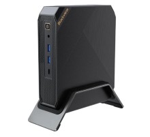 Мини ПК Blackview MP200 (Intel I5-12450H, 8 Core) 16+512GB, WIFI a/b/g/n/ac, Bluetooth 4.2, Win11 Pro, USB3.0, HDMI 1.4b Type A *2, RJ45*1, 5.5/2.1mm DC Jack *1, 3.5mm Phone Jack*1, Colour: Black