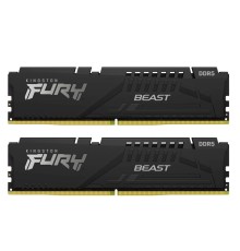 Модуль памяти Kingston FURY Beast Black EXPO KF560C30BBEK2-32 DDR5 DIMM 32Gb PC48000, 6000Mhz, CL30 (Kit of 2) (retail)