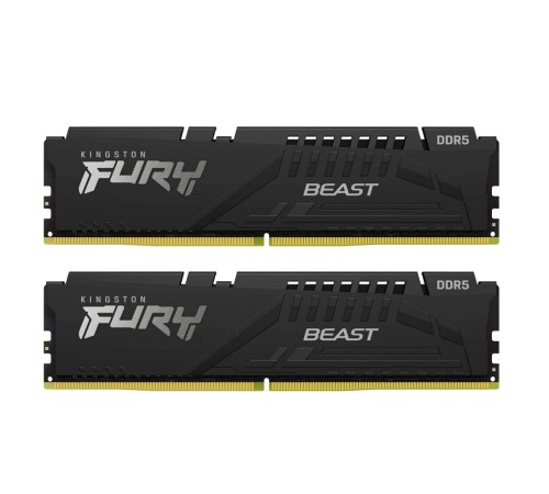 Модуль памяти Kingston FURY Beast Black EXPO KF560C30BBEK2-32 DDR5 DIMM 32Gb PC48000, 6000Mhz, CL30 (Kit of 2) (retail)