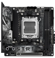 Материнская плата Asus ROG STRIX X870-I GAMING WIFI SocketAM5 AMD X870 2xDDR5 mini-ITX AC`97 8ch(7.1) 2.5Gg RAID+HDMI