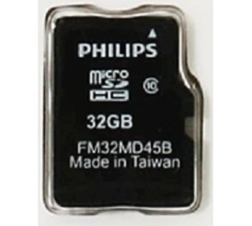 Флеш карта microSD 32GB PHILIPS microSDHC Class 10 OEM ( без упаковки)