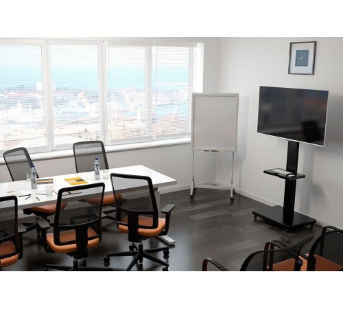 Подставка для телевизора Holder PR-106 черный 26"-70" напольный наклон (2 коробки) Подставка для телевизора Holder PR-106 черный 26"-70" напольный наклон (2 коробки)