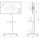 Подставка для телевизора Holder PR-106 черный 26"-70" напольный наклон (2 коробки)