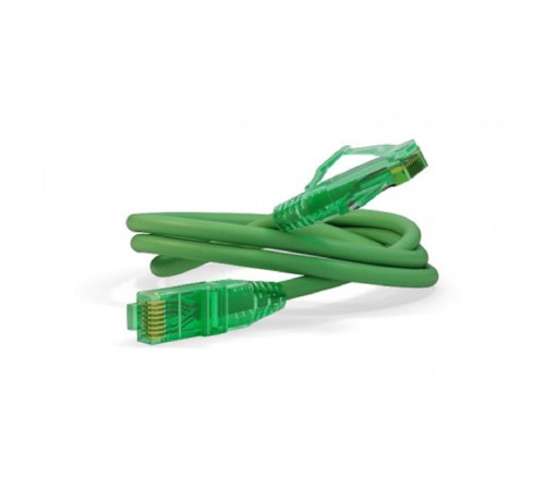 Кабельная сборка Hyperline PC-LPM-UTP-RJ45-RJ45-C6a-3M-LSZH-GN Патч-корд U/UTP, Cat.6a (100% Fluke Component Tested), 10G, LSZH, 3м, зеленый