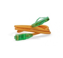 Кабельная сборка Hyperline PC-LPM-UTP-RJ45-RJ45-C6a-3M-LSZH-OR Патч-корд U/UTP, Cat.6a (100% Fluke Component Tested), 10G, LSZH, 3м, оранжевый