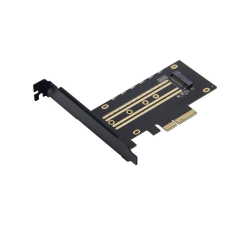 Gembird Адаптер для SSD M.2 NVMe в разъем PCI-e Gembird, коробка (MF-PCIE-NVME) Gembird Адаптер для SSD M.2 NVMe в разъем PCI-e Gembird, коробка (MF-PCIE-NVME)