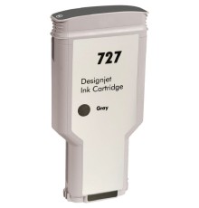 Струйный картридж NV Print 727 (NV-F9J80A) Gray для HP DesignJet T920/T930/T1500/T1530/T2500/T2530 (300 мл) совместимый