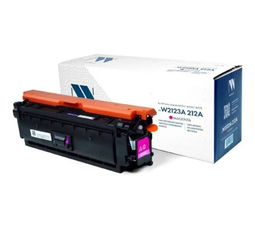 Картридж NVP совместимый NV-W2123A 212A Magenta