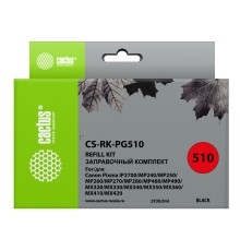Заправочный набор Cactus CS-RK-PG510 черный 2x30мл для Canon MP240/ MP250/MP260