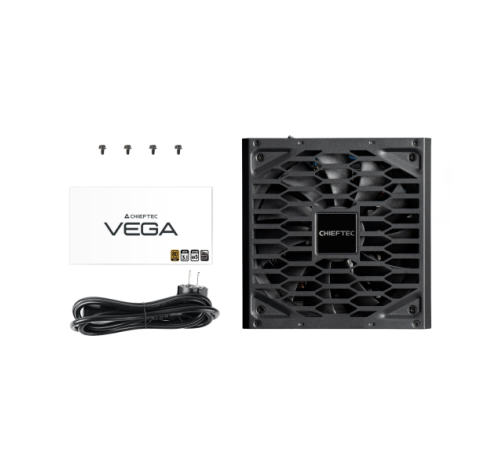 Блок питания Chieftec Vega PPG-850-S (ATX 3.1, 850W, 80 PLUS GOLD, Active PFC, 135mm fan, Gen5 PCIe) Retail